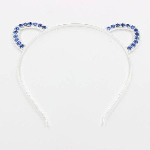 RHINESTONE ANIMAL EAR HEADBAND