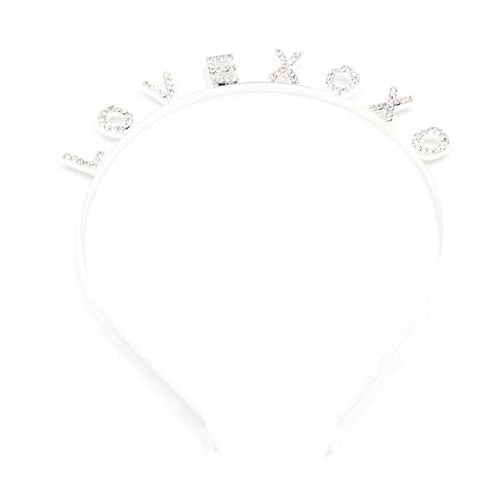 LOVE XOXO METAL HEADBAND